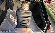 European beauty Fiona-fuchs indulges in some outdoor sex - her dirty hobby